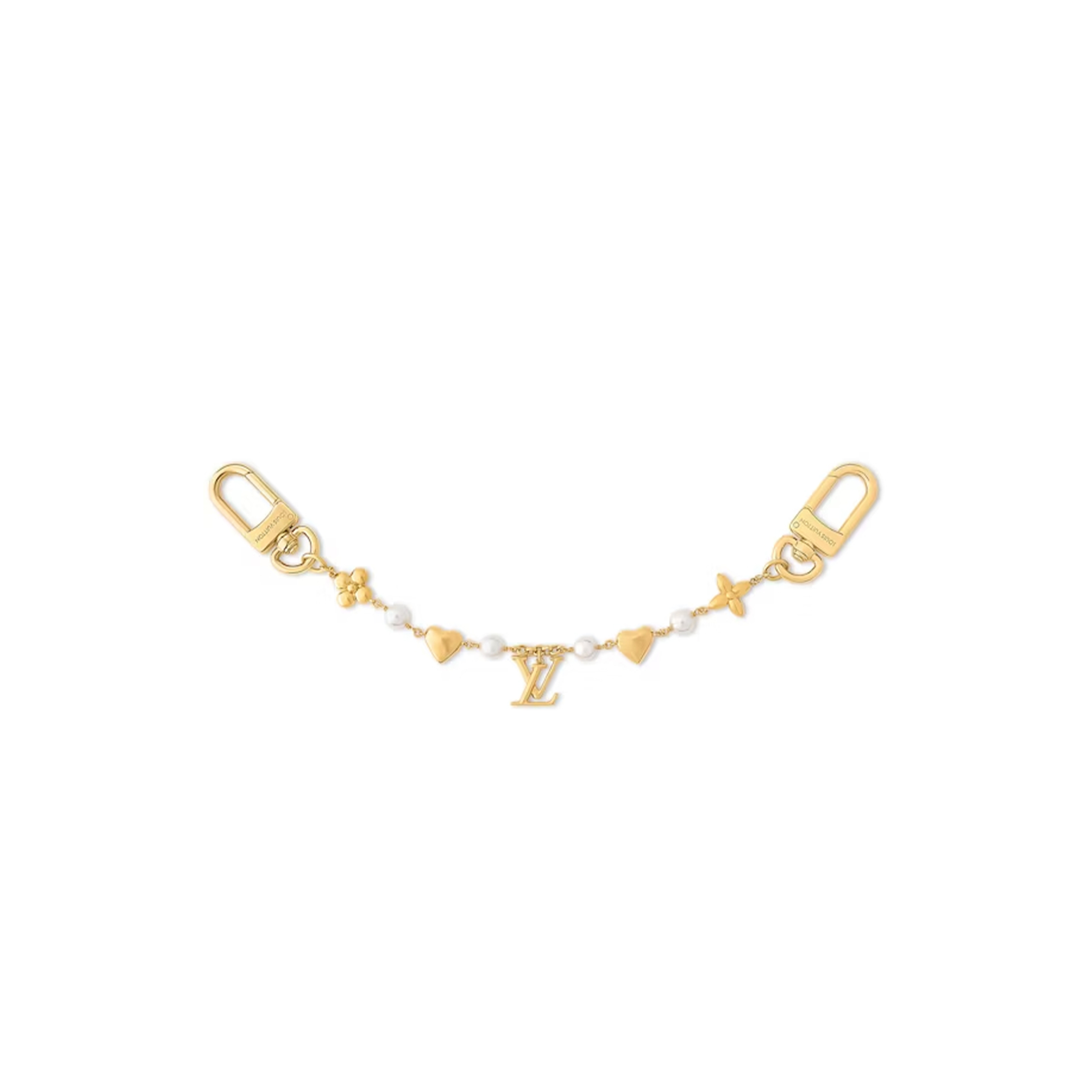 LOUIS VUITTON HEART BAG CHAIN M01088